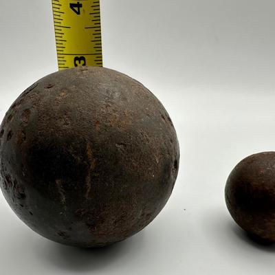 Antique Cannonballs