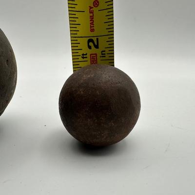 Antique Cannonballs
