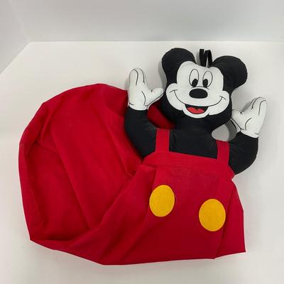 -165- COLLECTIBLE | Vintage Mickey Mouse Plastic Bag Holder