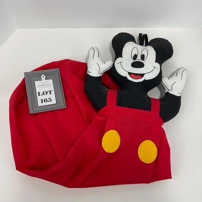 -165- COLLECTIBLE | Vintage Mickey Mouse Plastic Bag Holder