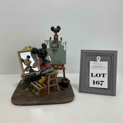 -167- DISNEY | Charles Boyer Mickey Mouse Self-Portrait Figure