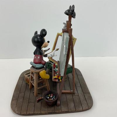 -167- DISNEY | Charles Boyer Mickey Mouse Self-Portrait Figure