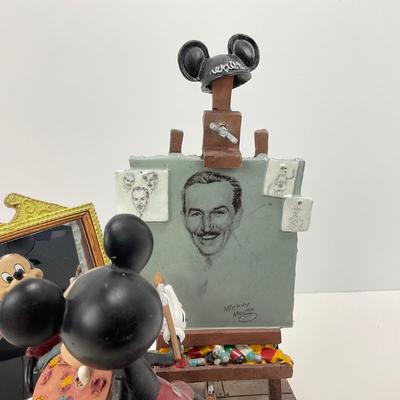 -167- DISNEY | Charles Boyer Mickey Mouse Self-Portrait Figure