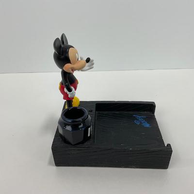 -169- DESK | Mickey Mouse Ink/Notepad Holder & Calculator