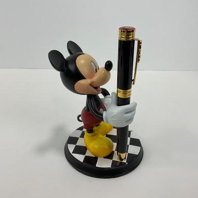 -170- COLLECTIBLE | Mickey Mouse Pen Stand Danbury Mint