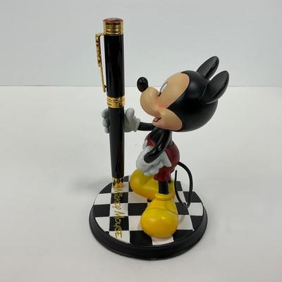 -170- COLLECTIBLE | Mickey Mouse Pen Stand Danbury Mint