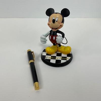 -170- COLLECTIBLE | Mickey Mouse Pen Stand Danbury Mint
