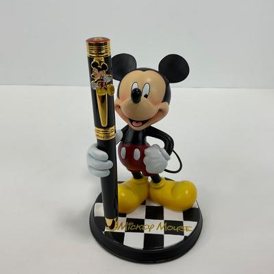 -170- COLLECTIBLE | Mickey Mouse Pen Stand Danbury Mint