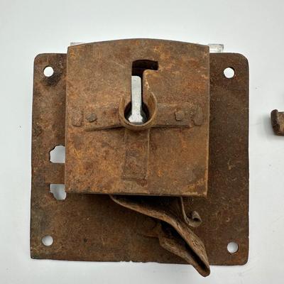 Antique Door Latch / Key