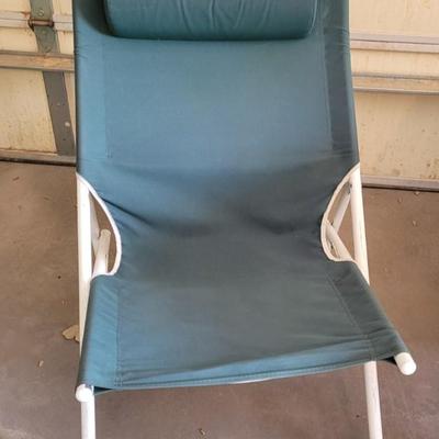 Folding Green Lawn Chair