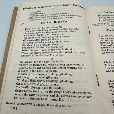 1941 Army Song Books (2)