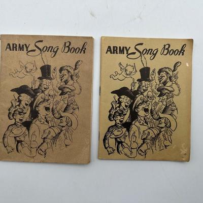 1941 Army Song Books (2)