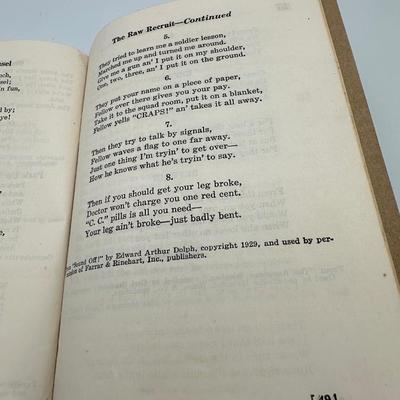 1941 Army Song Books (2)