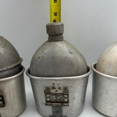 WW2 Canteens. (3 total).