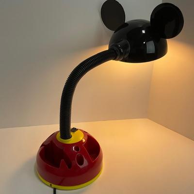 -175- COLLECTIBLE | Mickey Mouse Desk Organizer Lamp