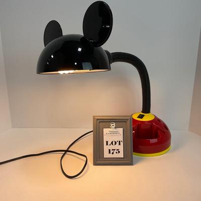 -175- COLLECTIBLE | Mickey Mouse Desk Organizer Lamp
