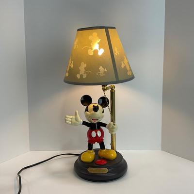 -177- COLLECTIBLE | Animatronic Mickey Mouse Lamp