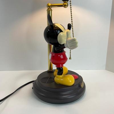 -177- COLLECTIBLE | Animatronic Mickey Mouse Lamp