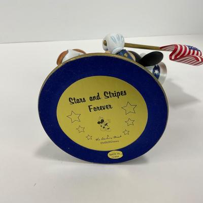 -181- DANBURY MINT | Mickey Mouse â€œStars And Stripes Foreverâ€ Figure