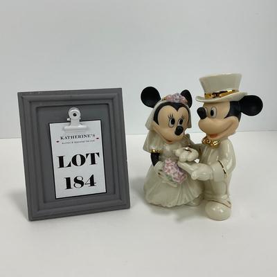 -184- LENOX | Vintage Disney â€œMinnies Dream Weddingâ€ Figure