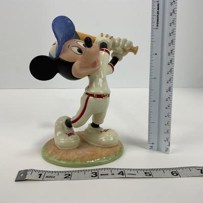 -186- LENOX | Disney â€œMickey Mouse Up At Batâ€ Figure