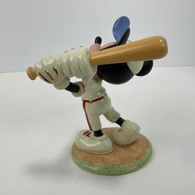 -186- LENOX | Disney â€œMickey Mouse Up At Batâ€ Figure