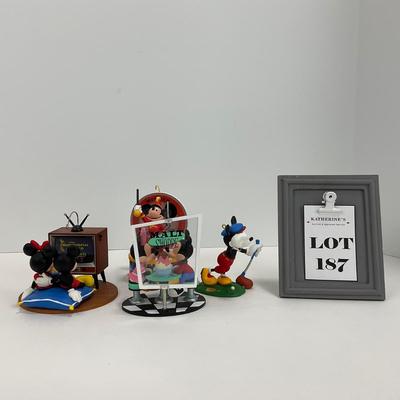 -187- COLLECTIBLE | Hallmark Mickey Mouse Ornaments