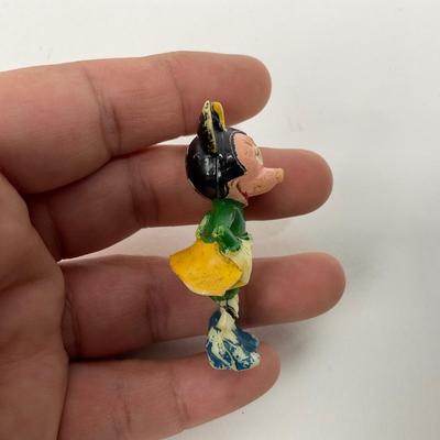 -192- COLLECTIBLE | Vintage Disney Mickey Mouse, Minnie Mouse, & Donald Duck Figures