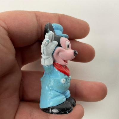 -192- COLLECTIBLE | Vintage Disney Mickey Mouse, Minnie Mouse, & Donald Duck Figures