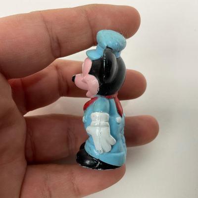 -192- COLLECTIBLE | Vintage Disney Mickey Mouse, Minnie Mouse, & Donald Duck Figures