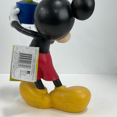 -196- GARDEN | Mickey Solar Motion Garden Statue
