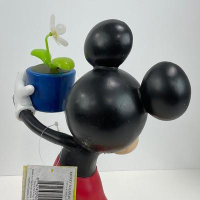 -196- GARDEN | Mickey Solar Motion Garden Statue