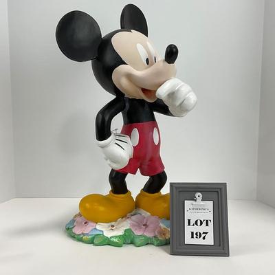 -197- GARDEN | Mickey Mouse Garden Statue