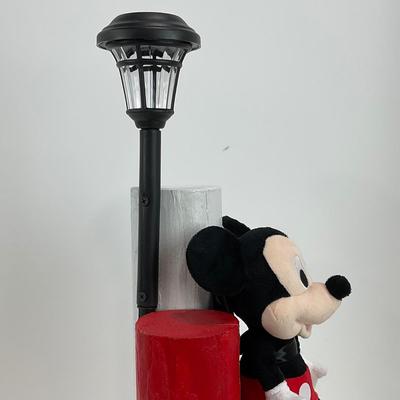 -200- GARDEN | Mickey Mouse Solar Garden Statue