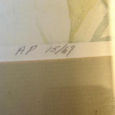Signed artist proof 15/68 - CALIFORNIA MEADOWS