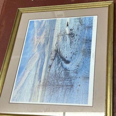 John Blake Bergers On Lovely Creek Lithograph
