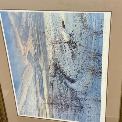 John Blake Bergers On Lovely Creek Lithograph