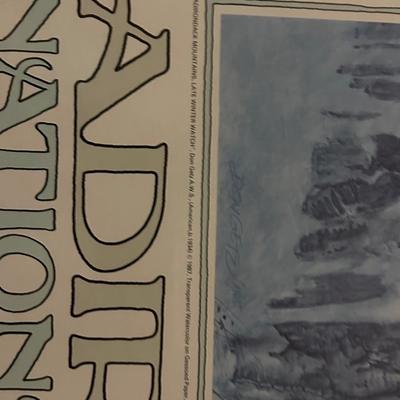 Pc Don Getz-Signed ADIRONDACKS NATIONAL EXHIBITION POSTERS American Watercolors Old Forge, NY