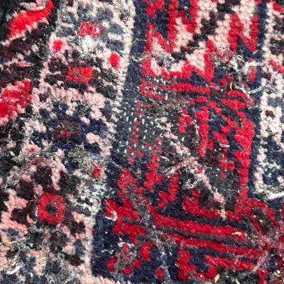 Persian Rug Antique, Area Carpet Rug 78â€ x 58.5