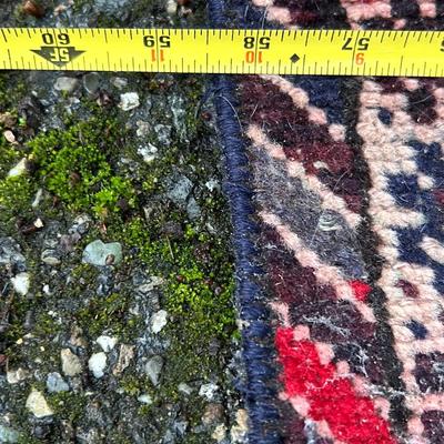 Persian Rug Antique, Area Carpet Rug 78â€ x 58.5