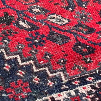 Persian Rug Antique, Area Carpet Rug 78â€ x 58.5