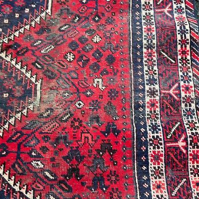 Persian Rug Antique, Area Carpet Rug 78â€ x 58.5