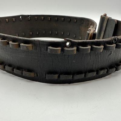 Early Leather Ammo Belt