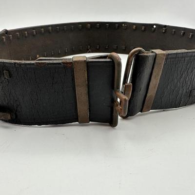 Early Leather Ammo Belt