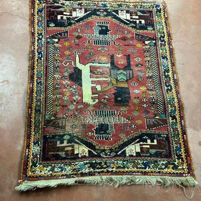 Starlett One-of-a-Kind Wool Area Rug in Multicolor