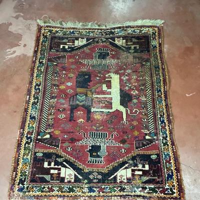 Starlett One-of-a-Kind Wool Area Rug in Multicolor