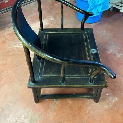 Antique Chinese Low Meditation Chair - Early 20th Century
