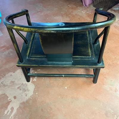 Antique Chinese Low Meditation Chair - Early 20th Century