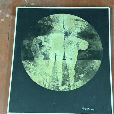 Original hand signed painting