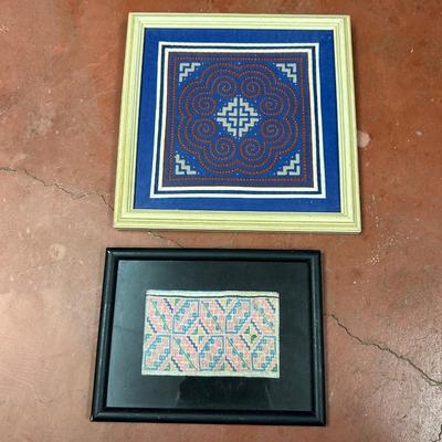 Miao embroidery, Chinese minority, southwest China, or Thailand